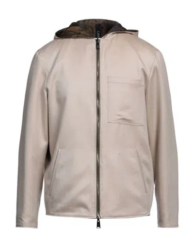 Lardini Man Jacket Beige Size 40 Cashmere, Wool, Silk