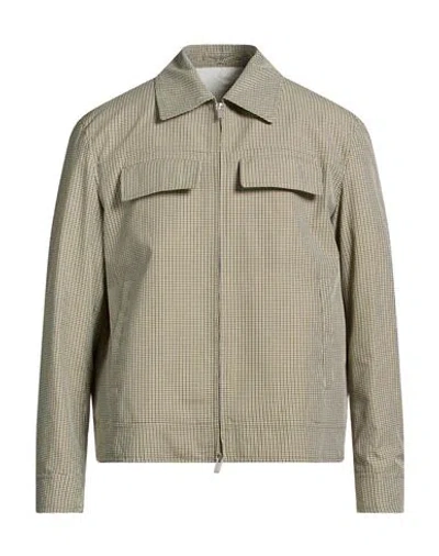 Lardini Man Jacket Beige Size M Cotton, Polyamide In Nude