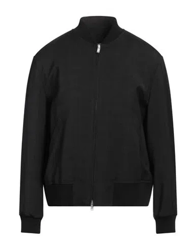 Lardini Man Jacket Black Size 42 Viscose