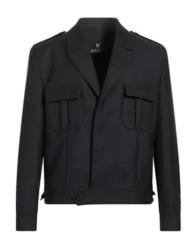 Lardini Man Jacket Black Size 42 Wool, Mohair Wool