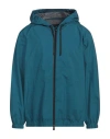 Lardini Man Jacket Deep Teal Size 40 Polyester