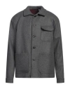 Lardini Man Jacket Grey Size Xl Wool, Silk, Cashmere