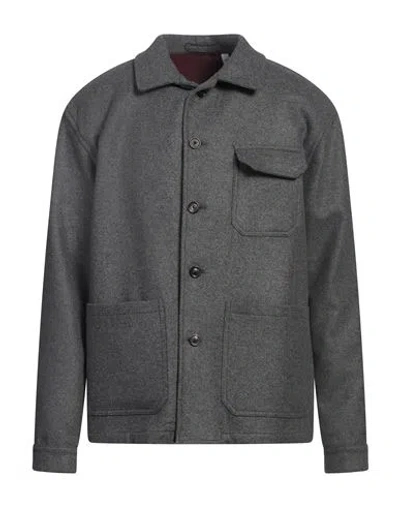 Lardini Man Jacket Grey Size Xl Wool, Silk, Cashmere