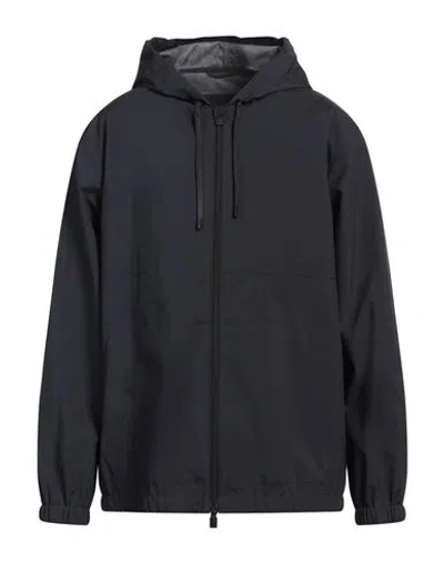 Lardini Man Jacket Midnight Blue Size 40 Polyester