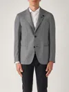 Lardini Blazer 2 Bottoni Blazer In Bianco-blu