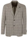 Lardini Man Suit Special Line Drop 7 Regular In Nude & Neutrals