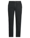 Lardini Man Jeans Black Size 31 Cotton, Elastane In Black