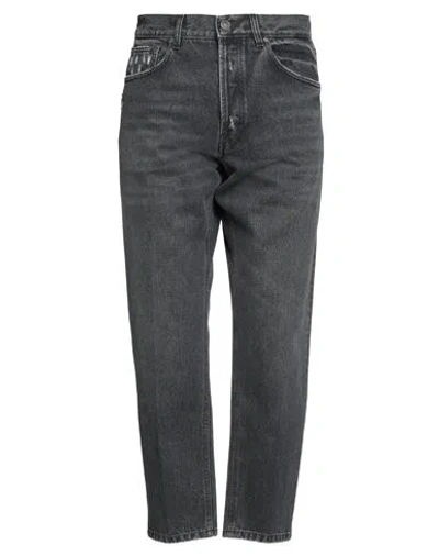 Lardini Man Jeans Black Size 35 Cotton In Blue