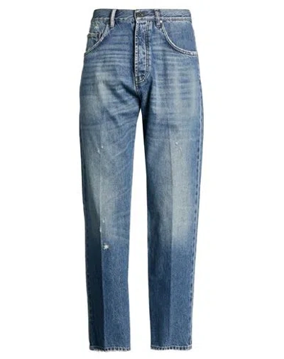 Lardini Man Jeans Blue Size 35 Cotton