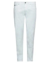 Lardini Man Jeans Sky Blue Size 34 Cotton, Elastane