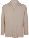 Lardini Textured Fabric Knit Jacket