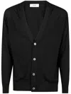 Lardini Button-front Wool Cardigan