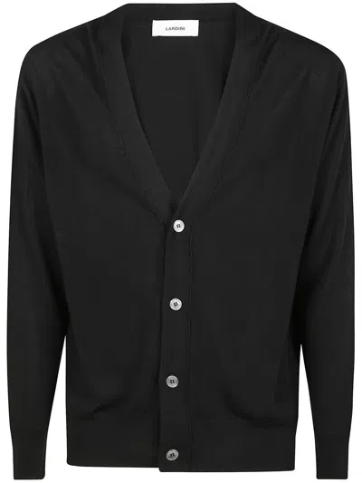 Lardini Man Knitwear Clothing In Black
