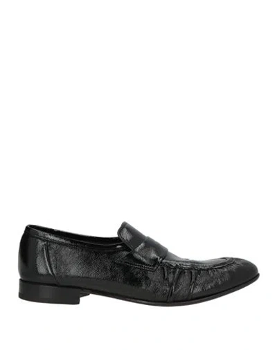 Lardini Man Loafers Black Size 10.5 Leather