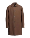 Lardini Man Overcoat & Trench Coat Khaki Size 44 Wool, Polyester, Elastane In Beige
