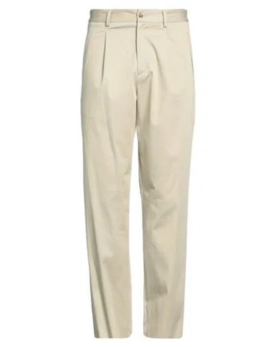 Lardini Man Pants Beige Size 32 Cotton, Elastane