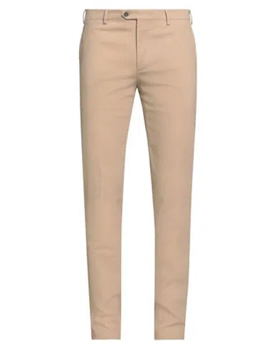 Lardini Man Pants Beige Size 36 Cotton, Elastane