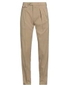 Lardini Man Pants Beige Size 38 Wool In Beige