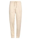 Lardini Man Pants Beige Size 40 Textile Fibers