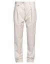 Lardini Man Pants Beige Size 40 Wool