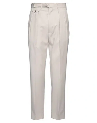 LARDINI LARDINI MAN PANTS BEIGE SIZE 40 WOOL