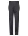 Lardini Man Pants Black Size 30 Wool In Gray