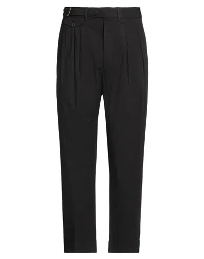 Lardini Man Pants Black Size 34 Cotton, Elastane