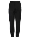 Lardini Man Pants Black Size 34 Viscose, Silk