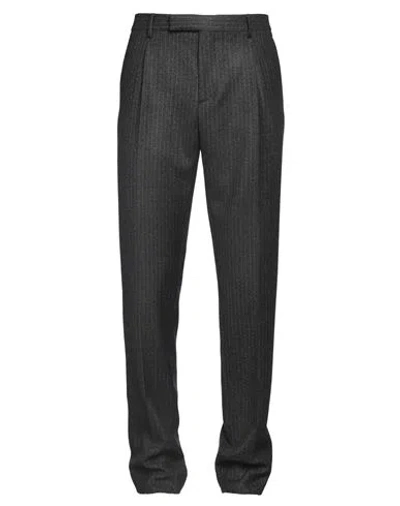 Lardini Man Pants Black Size 36 Polyester, Cotton
