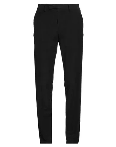 Lardini Man Pants Black Size 38 Cotton, Elastane