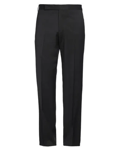 Lardini Man Pants Black Size 38 Wool