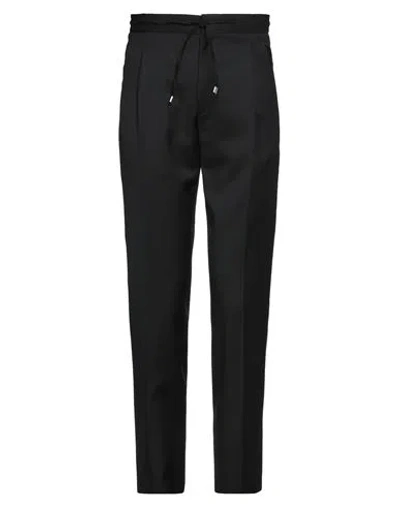 Lardini Man Pants Black Size 28 Wool