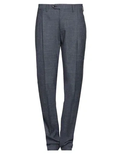 Lardini Man Pants Blue Size 34 Wool, Silk, Linen