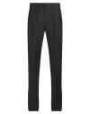 Lardini Man Pants Black Size 36 Wool, Elastane In Grey