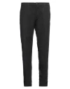 Lardini Man Pants Charcoal Size 36 Cotton, Elastane In Grey