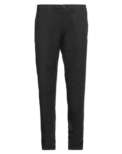 Lardini Man Pants Charcoal Size 36 Cotton, Elastane In Grey
