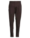 Lardini Man Pants Chocolate Brown Size 40 Cotton, Elastane