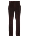 Lardini Man Pants Dark Brown Size 32 Cotton, Elastane