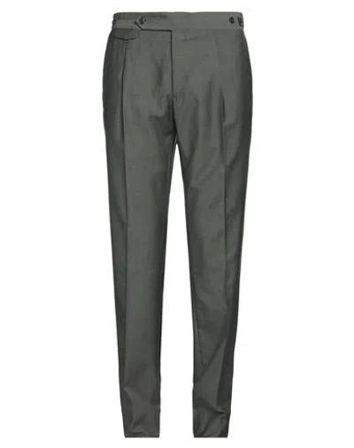 Lardini Man Pants Dark Green Size 38 Wool