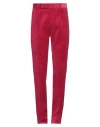 Lardini Man Pants Garnet Size 30 Cotton, Elastane In Red