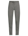 Lardini Man Pants Grey Size 34 Cotton, Elastane In Grey