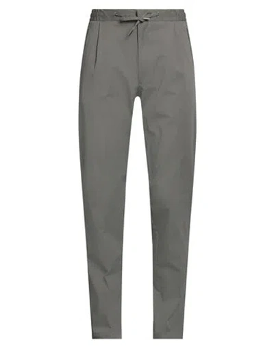 Lardini Man Pants Grey Size 34 Cotton, Elastane