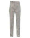 Lardini Man Pants Grey Size 38 Cotton, Elastane In Gray