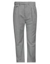 Lardini Man Pants Grey Size 38 Wool In Gray