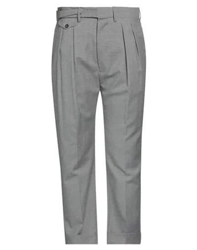 Lardini Man Pants Grey Size 38 Wool In Grey