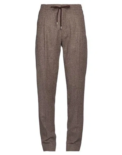 Lardini Man Pants Khaki Size 32 Alpaca Wool, Wool, Polyester In Beige