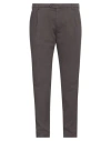 Lardini Man Pants Lead Size 40 Cotton, Elastane In Grey