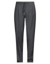 Lardini Man Pants Lead Size 42 Wool In Grey
