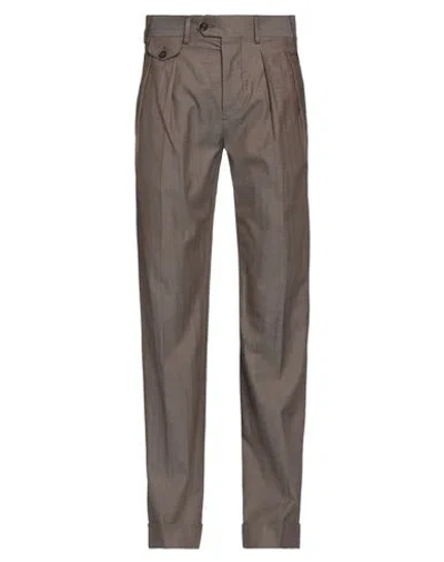 Lardini Man Pants Light Brown Size 36 Cotton, Cashmere In Beige