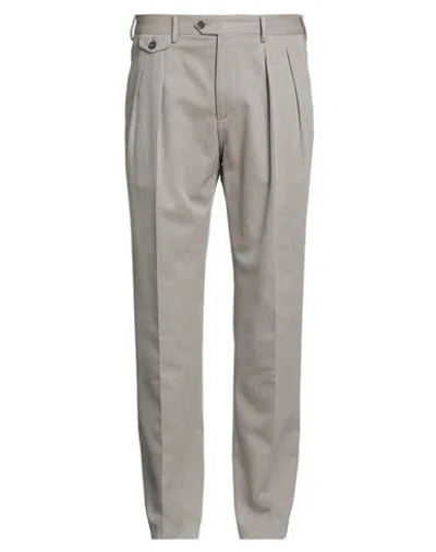 Lardini Man Pants Light Brown Size 40 Cotton, Wool, Polyamide, Elastane